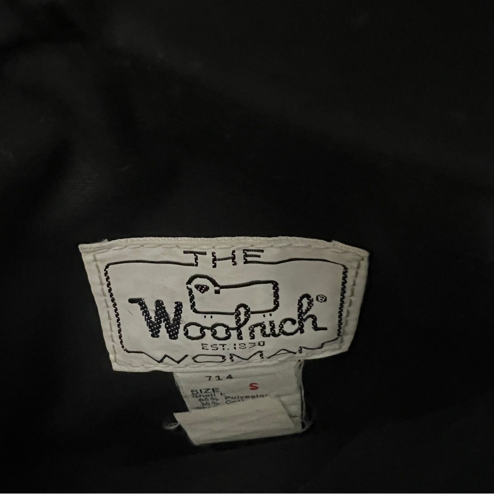 Woolrich Reversible Buffalo Check Wool Vest, Black‎ and Red size Small - Vintage - Picture 4 of 6